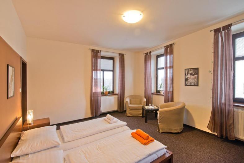 Hotel U Zlateho Byka Писек Номер фото