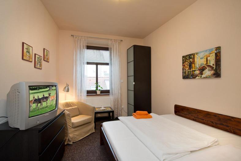 Hotel U Zlateho Byka Писек Номер фото